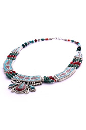 Vogue Crafts and Designs Pvt. Ltd. manufactures Coral Drop Necklace at wholesale price.