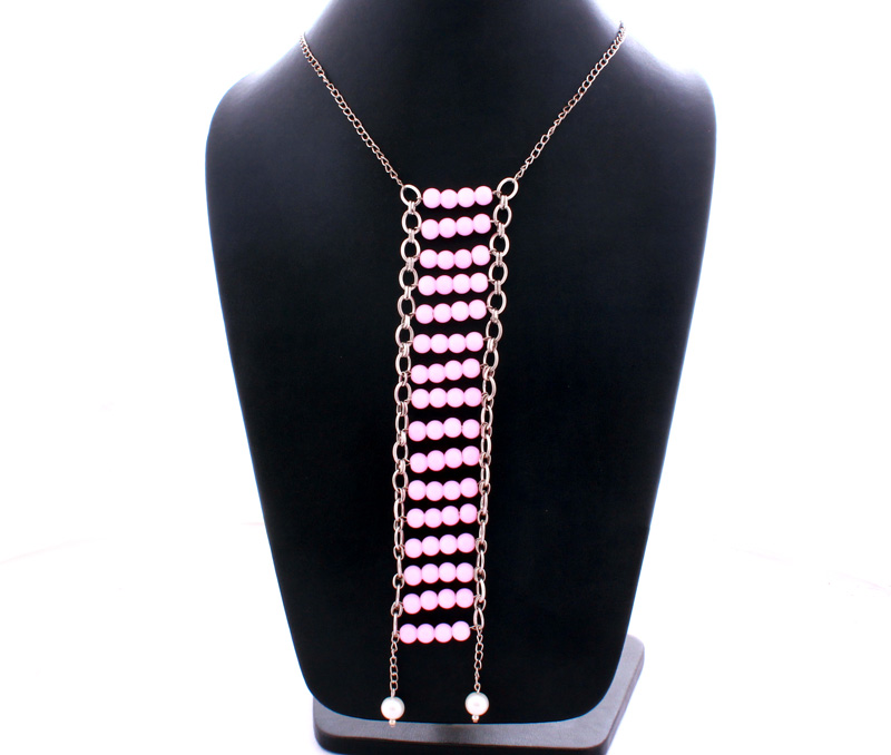 Vogue Crafts & Designs Pvt. Ltd. manufactures Array of Pink Necklace at wholesale price.