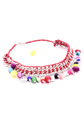 Vogue Crafts and Designs Pvt. Ltd. manufactures Charms and Colors Necklace at wholesale price.