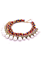 Vogue Crafts and Designs Pvt. Ltd. manufactures Pearl Overload Necklace at wholesale price.