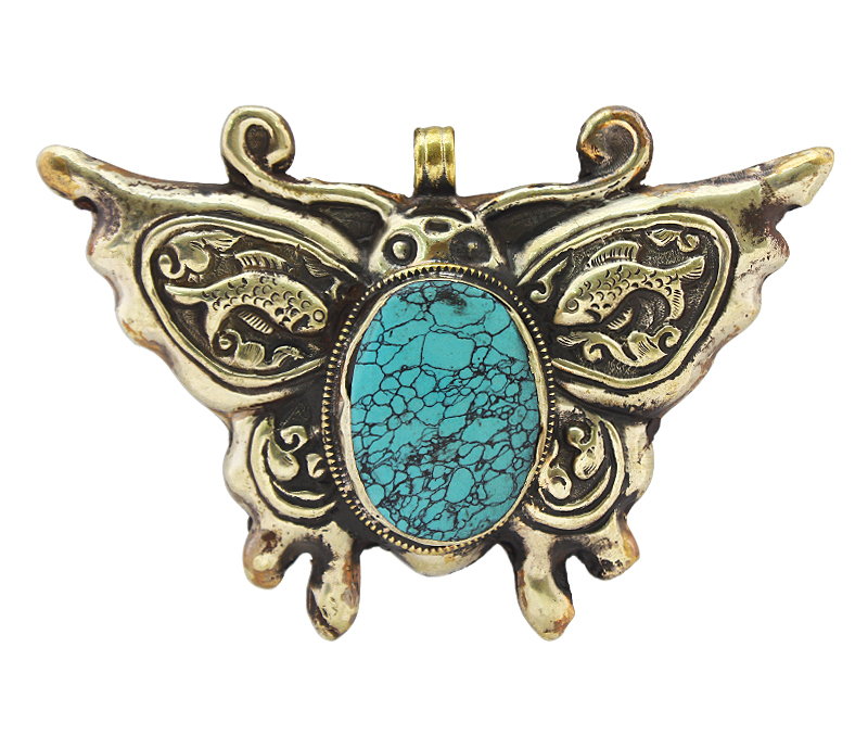 Vogue Crafts & Designs Pvt. Ltd. manufactures Carved Butterfly Pendant at wholesale price.