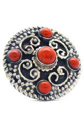 Vogue Crafts and Designs Pvt. Ltd. manufactures Coral Dots Ring at wholesale price.