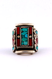 Vogue Crafts and Designs Pvt. Ltd. manufactures Ornate Motif Ring at wholesale price.