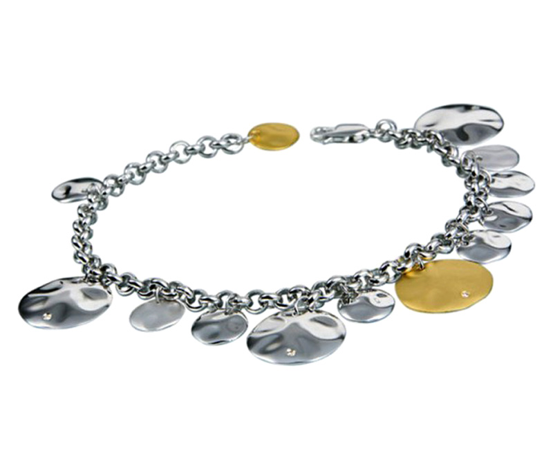Vogue Crafts & Designs Pvt. Ltd. manufactures Silver Charms Bracelet at wholesale price.