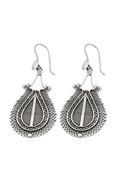 Vogue Crafts and Designs Pvt. Ltd. manufactures Vintage Filigree Silver Earrings at wholesale price.