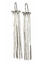 Vogue Crafts and Designs Pvt. Ltd. manufactures Silver Fringe Earrings at wholesale price.