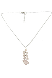 Vogue Crafts and Designs Pvt. Ltd. manufactures Multiple Stone Silver Pendant at wholesale price.