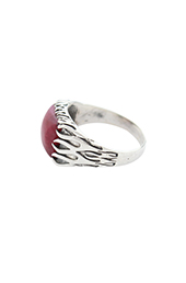 Vogue Crafts and Designs Pvt. Ltd. manufactures Square Stone Silver Ring at wholesale price.