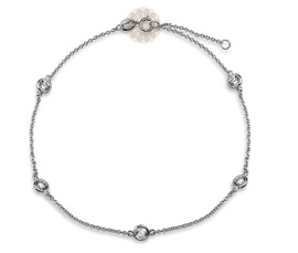 Vogue Crafts and Designs Pvt. Ltd. manufactures Single Strand Silver Anklet at wholesale price.