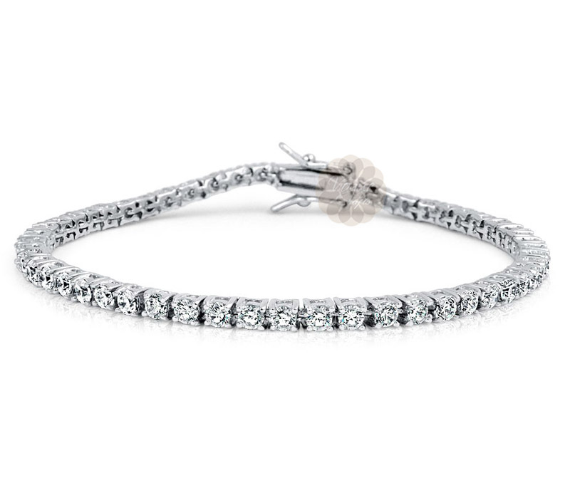 Vogue Crafts & Designs Pvt. Ltd. manufactures Stone Studded Silver Bracelet at wholesale price.