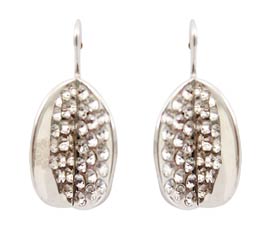Vogue Crafts and Designs Pvt. Ltd. manufactures Silver Leaf Earrings at wholesale price.