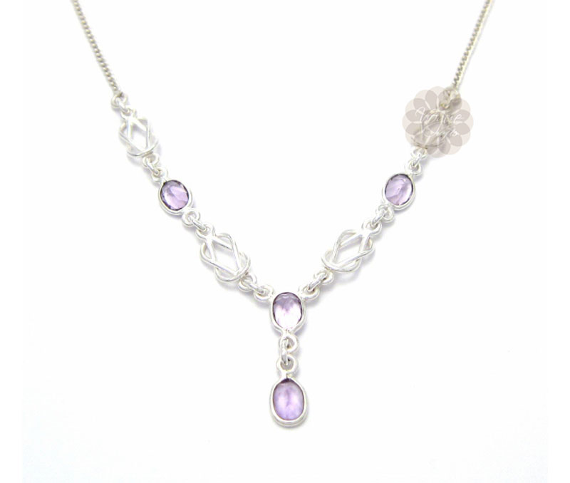 Vogue Crafts & Designs Pvt. Ltd. manufactures Designer Sterling Silver Necklace at wholesale price.