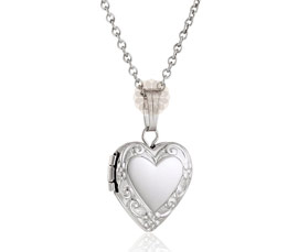 Vogue Crafts and Designs Pvt. Ltd. manufactures Designer Heart Silver Pendant at wholesale price.