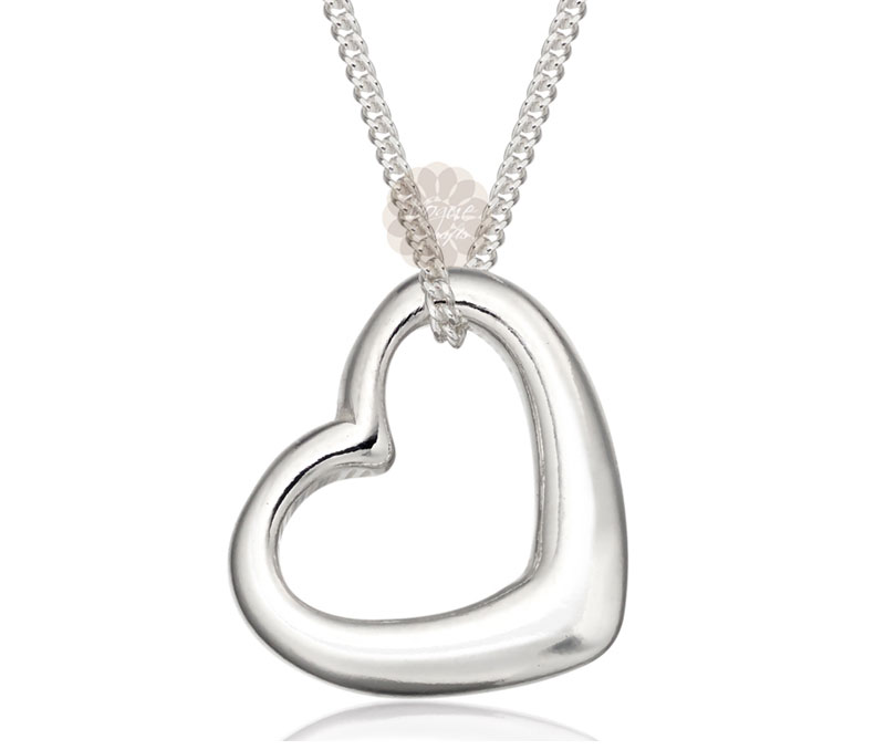 Vogue Crafts & Designs Pvt. Ltd. manufactures Sterling Silver Heart Pendant at wholesale price.
