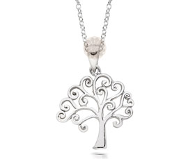 Vogue Crafts and Designs Pvt. Ltd. manufactures Silver Tree Pendant at wholesale price.