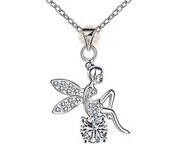 Vogue Crafts and Designs Pvt. Ltd. manufactures Angel Silver Pendant at wholesale price.
