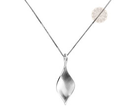 Vogue Crafts and Designs Pvt. Ltd. manufactures Designer Silver Leaf Pendant at wholesale price.