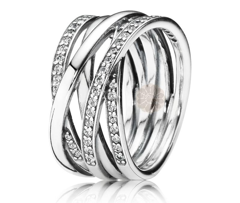 Vogue Crafts & Designs Pvt. Ltd. manufactures Silver Entwined Ring at wholesale price.