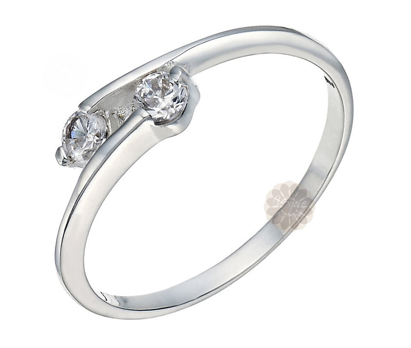 Vogue Crafts & Designs Pvt. Ltd. manufactures Silver Bypass Ring at wholesale price.
