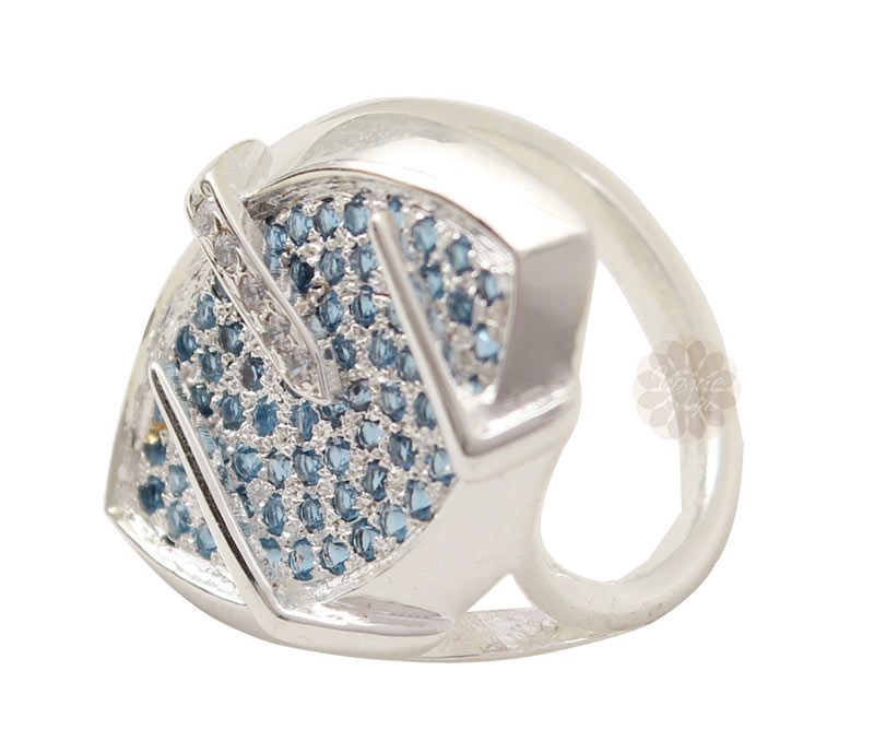 Vogue Crafts & Designs Pvt. Ltd. manufactures Silver Leaf Ring at wholesale price.