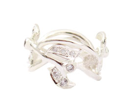 Vogue Crafts and Designs Pvt. Ltd. manufactures Designer Silver Ring at wholesale price.
